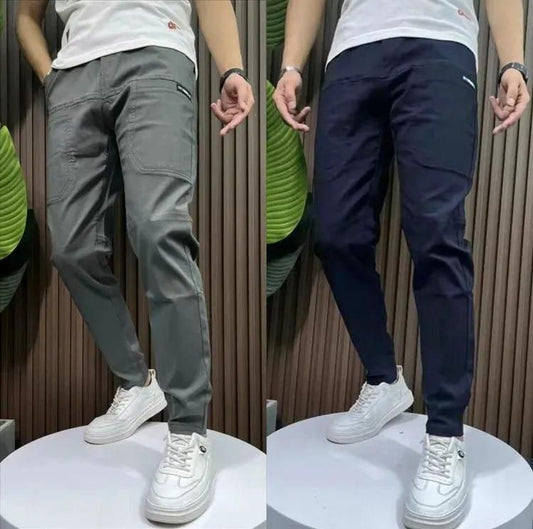 Summer Combo Men's Casual Joggers (Pack of 2)