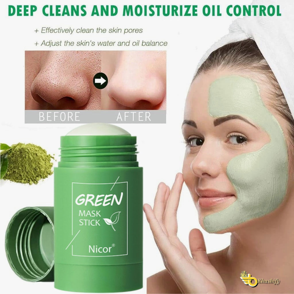 Anti-Tan Vit E Green Tea Herbal Mask Stick